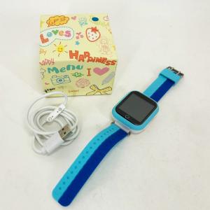 Дитячий розумний годинник з GPS Smart baby watch Q750 Blue, смарт годинник-телефон з сенсорним екраном та іграми