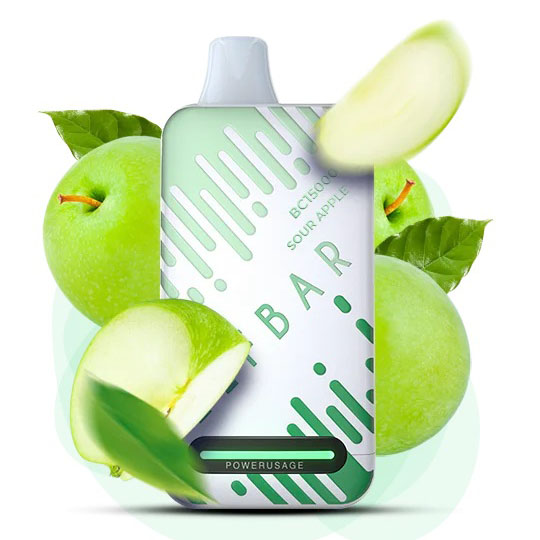 Elf Bar BC15000 5% 15000 тяг. Кисле яблуко (Sour Apple)