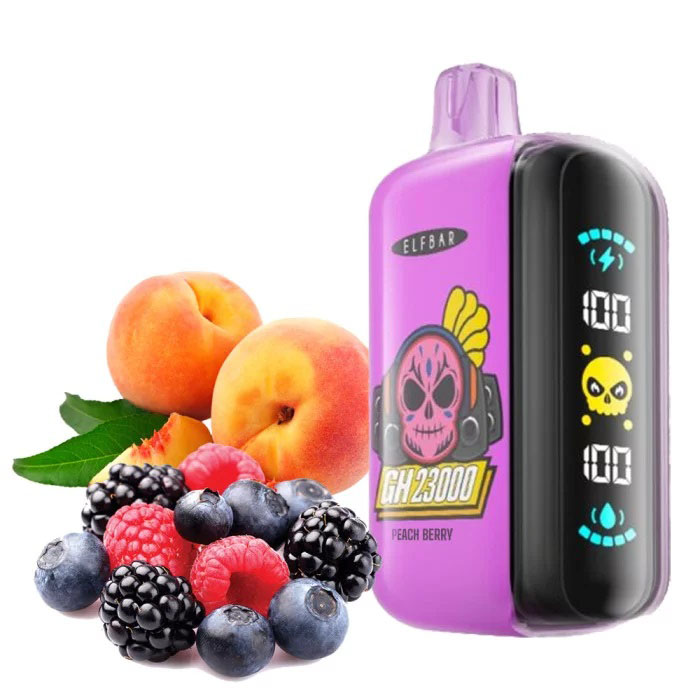 ELF BAR GH 23000 5%. Персик Ягоди (Peach Berry)