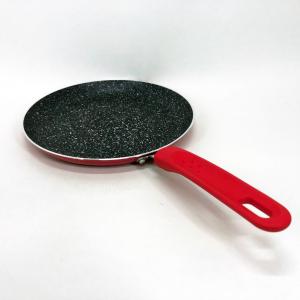 Сковорідка для млинців Con Brio СВ-2324 Eco Granite, сковорода з товстим дном. Колір: червоний