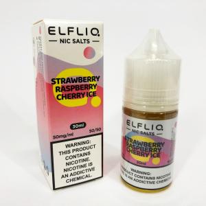 Рідина ELFLIQ 30мл 5%. Полуниця Малина Вишня (Strawberry Raspberry Cherry Ice)