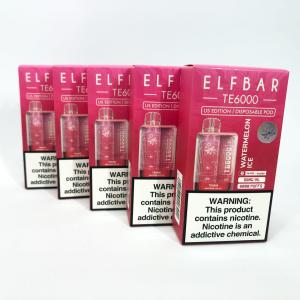 Elf Bar TE6000 5%. Кавун (Watermelon Ice)