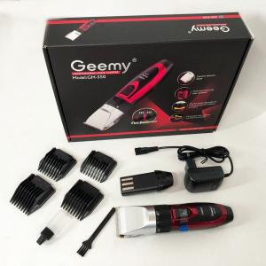 Професійна машинка для стрижки волосся GEMEI GM-550 з двома акумуляторами, Бритва триммер для бороди