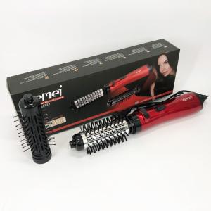 Фен щітка для сушіння волосся, що обертається Gemei GM-4829, Стайлер для укладання, браш повітряний, плойка гребінець