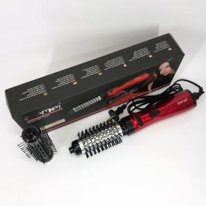 Фен щітка для сушіння волосся, що обертається Gemei GM-4829, Стайлер для укладання, браш повітряний, плойка гребінець