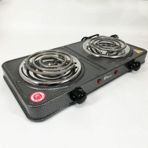 Електроплита настільна Domotec MS-5802, плита двокомфоркова електроплита побутова електрична
