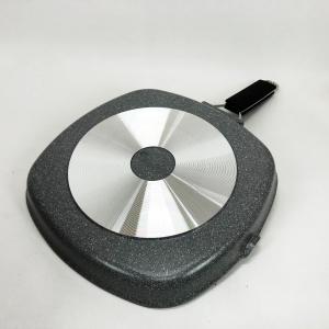 Сковорода-гриль Con Brio CB-2803 Eco Granite 28 см лита, антипригарна сковорода для індукційної плити