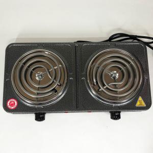Електроплита настільна Domotec MS-5802, плита двокомфоркова електроплита побутова електрична