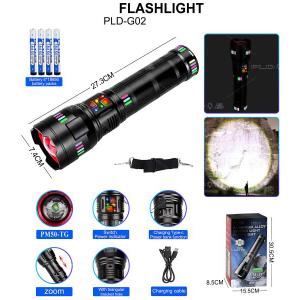 Ліхтар NIGHT VISION FLUORESCENCE G02-PM60-TG, Потужний кишеньковий ліхтарик, Сильний ліхтарик