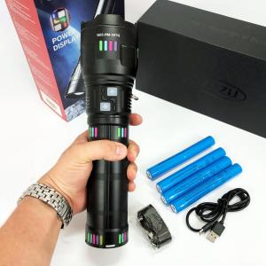 Ліхтар NIGHT VISION FLUORESCENCE G02-PM60-TG, Потужний кишеньковий ліхтарик, Сильний ліхтарик