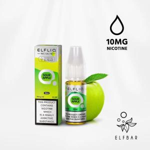 Рідина ELFLIQ 10мл 5%. Кисле Яблуко (Sour Apple)