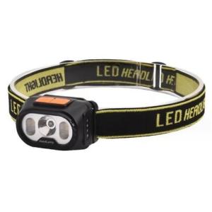 Ліхтар налобний 2303-XPE+4SMD(yellow+red), Ліхтарик налобний потужний, Налобний ліхтар для автомеханіка
