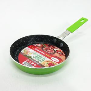 Сковорода Con Brio CB-1414, 14см, Міні, Eco Granite, сковорода зручна на кухню Green