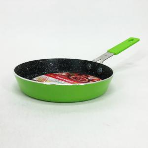 Сковорода Con Brio CB-1414, 14см, Міні, Eco Granite, сковорода зручна на кухню Green