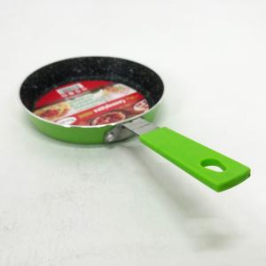 Сковорода Con Brio CB-1414, 14см, Міні, Eco Granite, сковорода зручна на кухню Green