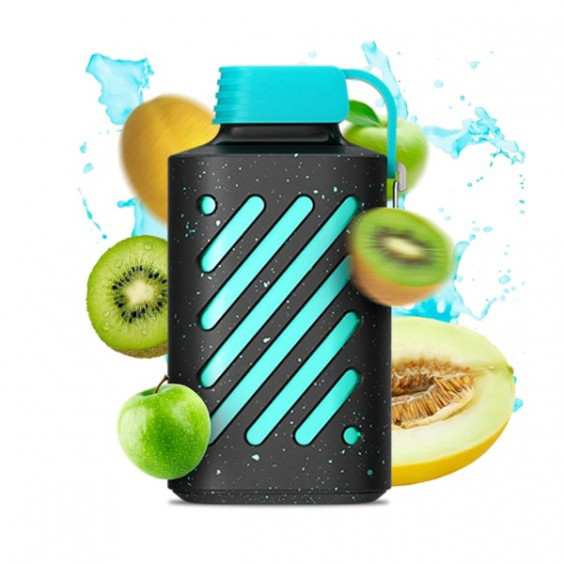 VOZOL 10000 5%. Зелене Яблуко Ківі (Green Blast)