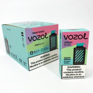 VOZOL 10000 5%. Зелене Яблуко Ківі (Green Blast)