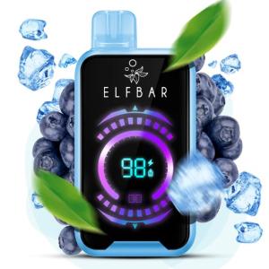 ELF BAR FS18000 5%. Чорниця (Blueberry Ice)
