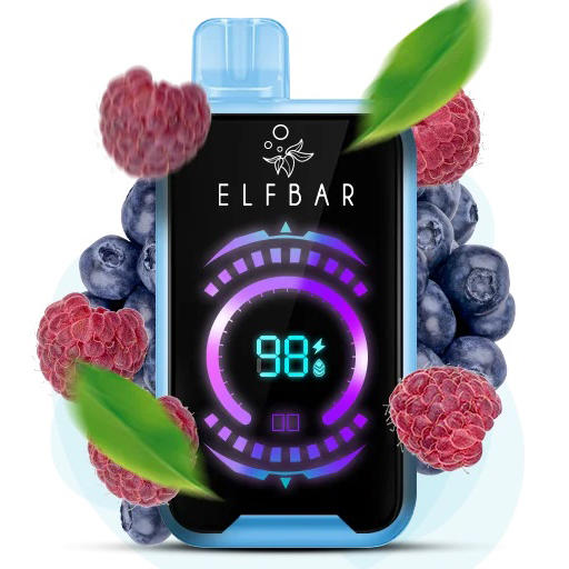 ELF BAR FS18000 5%. Чорниця Малина (Blueberry Raspberry)