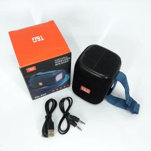 Портативна колонка Bluetooth TG339 5W з RGB підсвічуванням, Акумуляторна колонка для музики. Колір: чорний