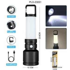 Ліхтар + світильник CH-23051-3W+SMD, Лампа кемпінгова акумуляторна, Ліхтар кемпінговий переносний