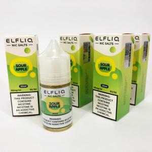 Рідина ELFLIQ 30мл 5%. Кисле яблуко (Sour Apple)