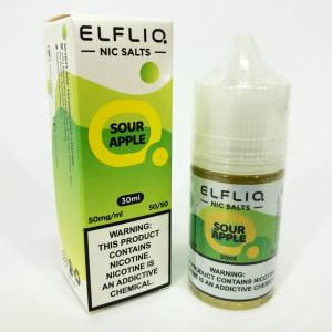 Рідина ELFLIQ 30мл 5%. Кисле яблуко (Sour Apple)