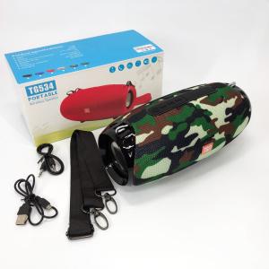 Портативна Bluetooth колонка TG534 SD IPX5 з ремінцем, гучна блютуз колонка. Колір: камуфляж