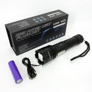 Ліхтарик PLD-P815 White Laser LED PM10-TG+COB, Ліхтарик тактичний акумуляторний ручний