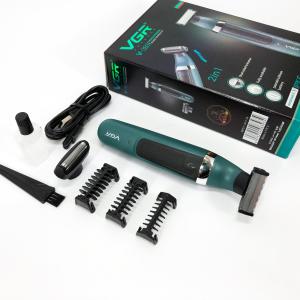 Електробритва VGR V-393 Shaver професійна водонепроникна, чоловіча машинка для гоління