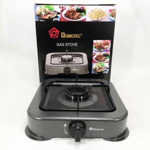 Газова плита DOMOTEC MS-6601 на 1 конфорку. Колір: сірий