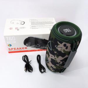 Bluetooth-колонка TG657 з RGB підсвічуванням 1500 mAh, Гучна блютуз колонка. Колір: камуфляж