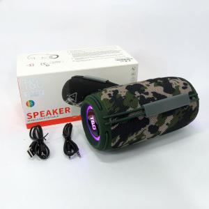 Bluetooth-колонка TG657 з RGB підсвічуванням 1500 mAh, Гучна блютуз колонка. Колір: камуфляж