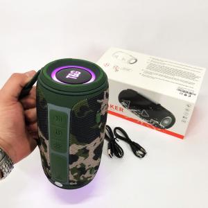 Bluetooth-колонка TG657 з RGB підсвічуванням 1500 mAh, Гучна блютуз колонка. Колір: камуфляж