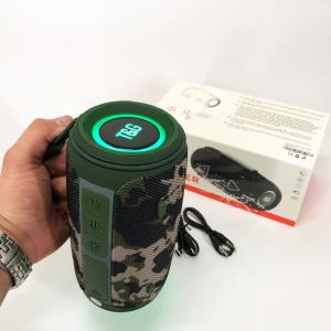 Bluetooth-колонка TG657 з RGB підсвічуванням 1500 mAh, Гучна блютуз колонка. Колір: камуфляж