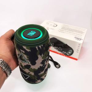 Bluetooth-колонка TG657 з RGB підсвічуванням 1500 mAh, Гучна блютуз колонка. Колір: камуфляж