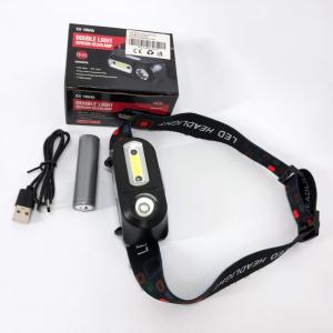 Ліхтар налобний BL-1804A COB XPE з датчиком руху, Ліхтар акумуляторний для риболовлі