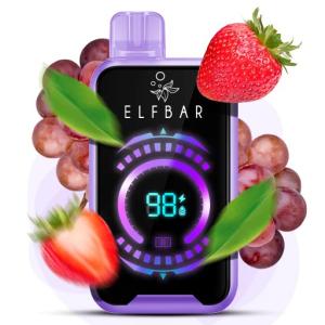 ELF BAR FS18000 5%. Полуниця Виноград (Strawberry Grape)
