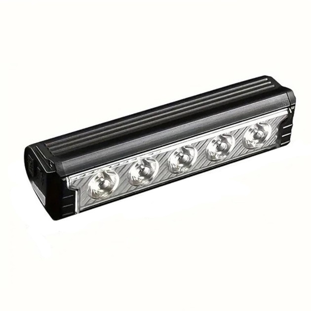 Велофара потужна FY-339B-5LED(white+yellow), Світлові сигнали для велосипеда, Фара led для велосипеда
