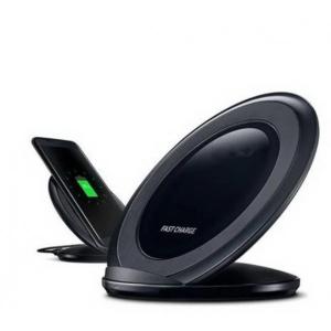 Швидке бездротове заряджання для телефону FAST CHARGE WIRELESS S7 бездротове зарядне. Колір: чорний