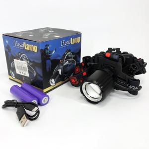 Ліхтар налобний PLD-T115-2PM10-TG (white+red), Ліхтарик на голову для роботи, Надпотужний ліхтар налобний