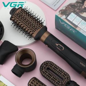 Фен стайлер для укладання та завивки волосся VGR V-491 6в1 Professional 1000Вт Фен з насадками