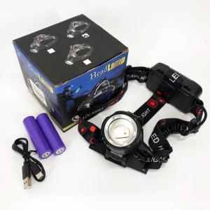 Ліхтар налобний PLD-T115-2PM10-TG (white+red), Ліхтарик на голову для роботи, Надпотужний ліхтар налобний
