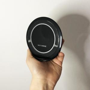Швидке бездротове заряджання для телефону FAST CHARGE WIRELESS S7 бездротове зарядне. Колір: чорний