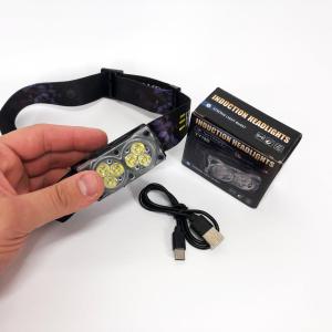 Налобний світлодіодний ліхтар із магнітом та Li-Ion акумулятором