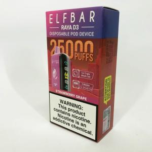 Elf Bar Raya D3 25000. Полуниця Виноград (Strawberry Grape)