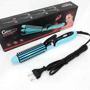 Плойка-праска 3в1 Geemy GM-2922 Плойка для створення об'ємних зачісок, Стайлер для завивки Blue