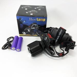 Ліхтар налобний PLD-T115-PM30-TG, ліхтар акумуляторний для риболовлі, ліхтар на голову для бігу