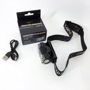 Ліхтар налобний YY-19B-3SMD+2COB(white+yellow+red), Налобний ліхтарик із usb зарядкою