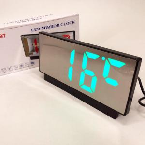 Електронні настільні LED годинники від USB VST-897-4 з будильником та термометром